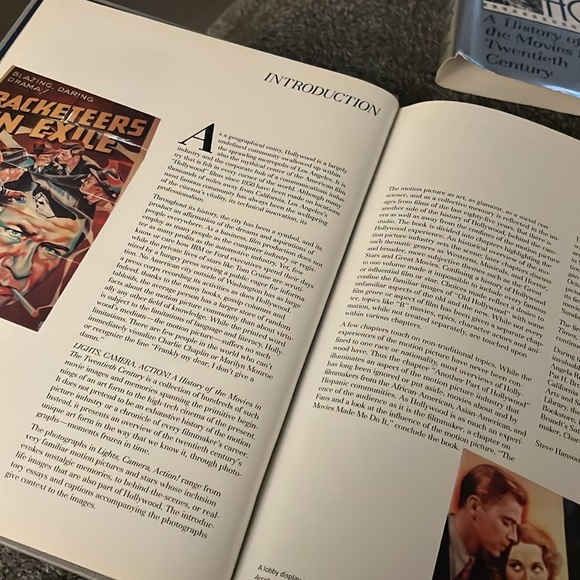 LIGHTS CAMERA ACTION A HISTORY OF THE MOVIES IN THE TWENTIETH CENTURY VTG BOOK - Picture 12 of 17